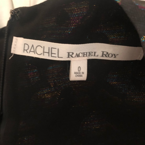 RACHEL Rachel Roy Black Floral Sleeveless Dress - Picture 2 of 6